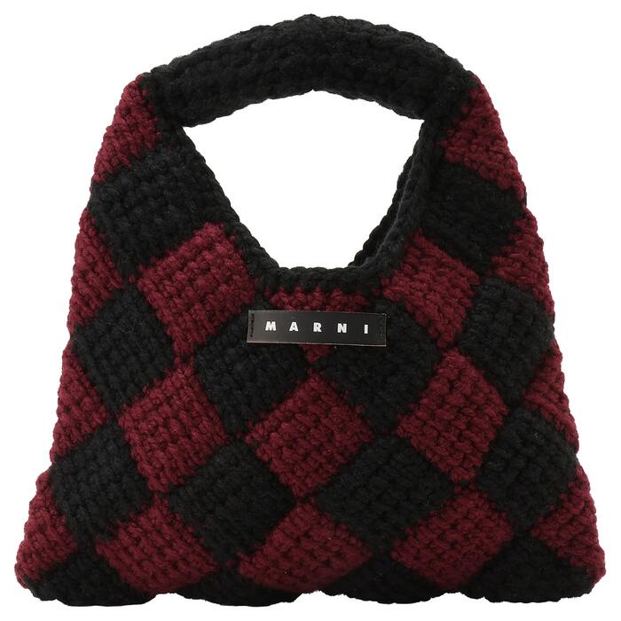 ޥ å MARNI M00995 M00RP 0MC07 ޥ˥å ͤOKۥɥ Ԥ ϥɥХå ֥å/磻 ǥ 륺 MARNI KIDS MW84F DIAMOND CROCHET