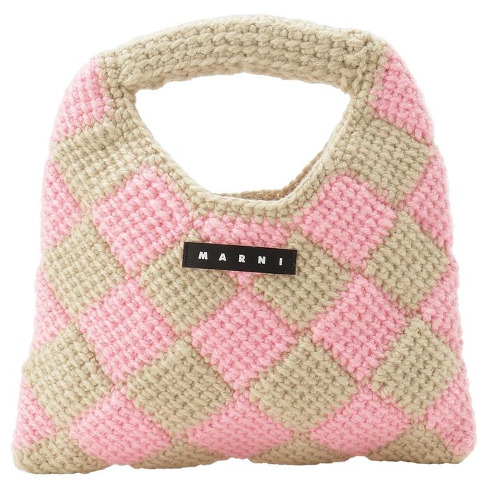 ޥ å MARNI M00995 M00RP 0MC10 ޥ˥å ͤOKۥɥ Ԥ ϥɥХå ԥ/١ ǥ 륺 MARNI KIDS MW84F DIAMOND CROCHET