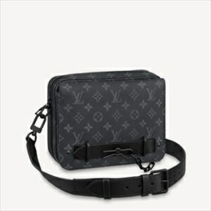 LOUIS VUITTON ルイヴィトンスティーマー・メッセンジャー モノグラム・エクリプス / M45585 メンズ ショルダーバッグ【Luxury Brand Selection】