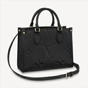 LOUIS VUITTON ルイヴィトンオンザゴー PM モノグラム・アンプラント / ノワール M45653 ショルダーバッグ【Luxury Brand Selection】