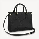 【新品・未使用】【LOUIS VUITTON ルイヴィトン】オンザゴー PM M45653/モノグラム・アンプラント【Luxury Brand Selectio...