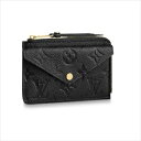 ルイヴィトン LOUIS VUITTON ルイヴィトンポルト カルト・レクト ヴェルソ モノグラム・アンプラント / ノワール M69421 コインケース【Luxury Brand Selection】