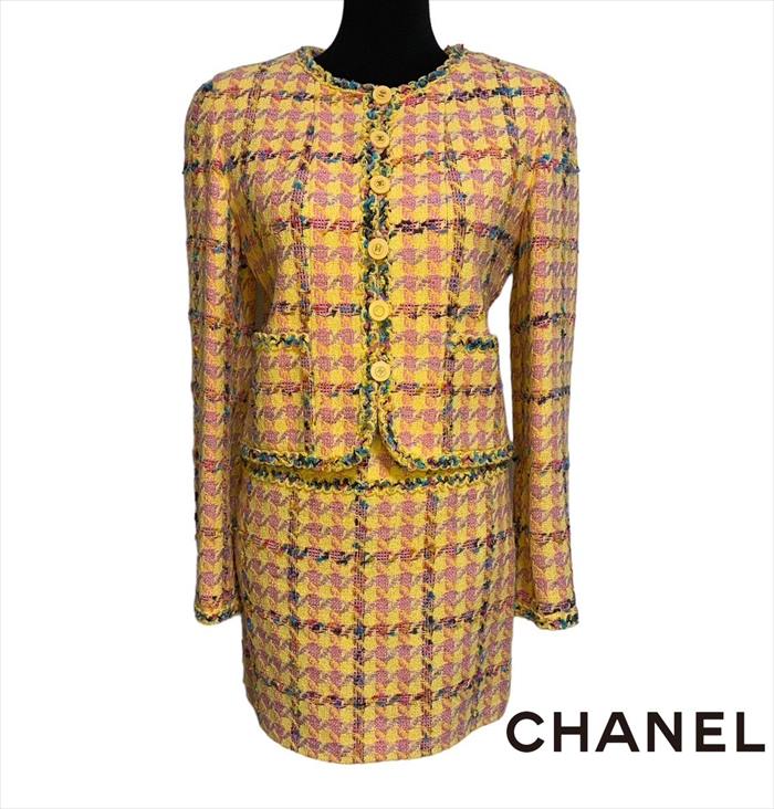 š CHANEL ͥ롡 vintage set up tweed suit ơ åȥåסĥɡġLuxury Brand Selection