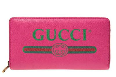 グッチ GUCCI レザーラウンドファスナー ウォレット ピンク 【長財布】 496317-0GCAT-8840 ピンク/PINK【あす楽対応_関東】【送料無料】グッチ 財布