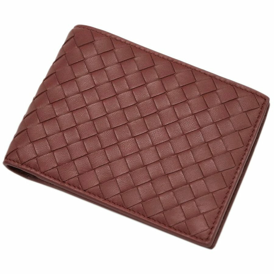 ボッテガ ヴェネタ 【ボッテガヴェネタ】 bottega veneta 二つ折り財布（サイフ） 148324 V001N 2217 (ラシットブラウン)【送料無料】 新品 SALE P01Jul16