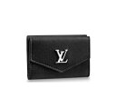 【ルイヴィトン ポルトフォイユ・ロックミニ カーフ/ ノワール 】 LOUIS VUITTON M63921 財布【Luxury Brand Selection】