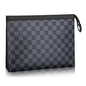 ルイヴィトン　ポシェット 【ルイヴィトン ポシェット・ヴォワヤージュ MM グラフィット】 LOUIS VUITTON N41696 メンズバッグ【Luxury Brand Selection】