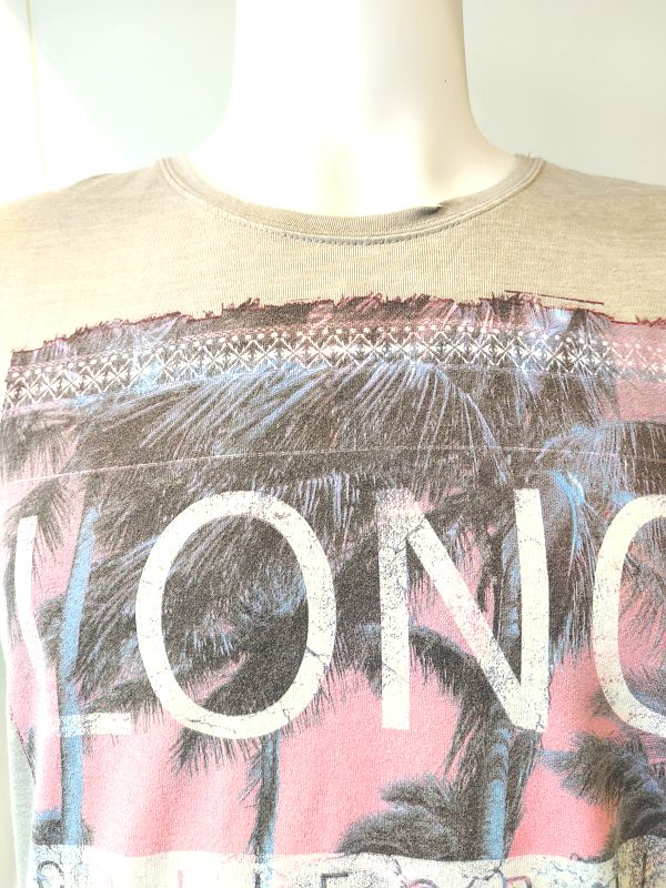 アルコット ALCOTT インポート LONG BEACH 半袖Tシャツ カットソー メンズ トップス (グレー)