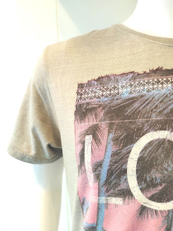 アルコット ALCOTT インポート LONG BEACH 半袖Tシャツ カットソー メンズ トップス (グレー)