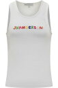 J.W. Anderson タンクトップ ロゴ入りトップ