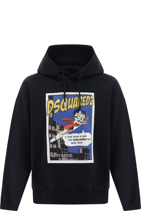 DSQUARED2♡ ロゴ フリースパーカー 楽天市場】フリース(ブランドディースクエアード)(メンズ