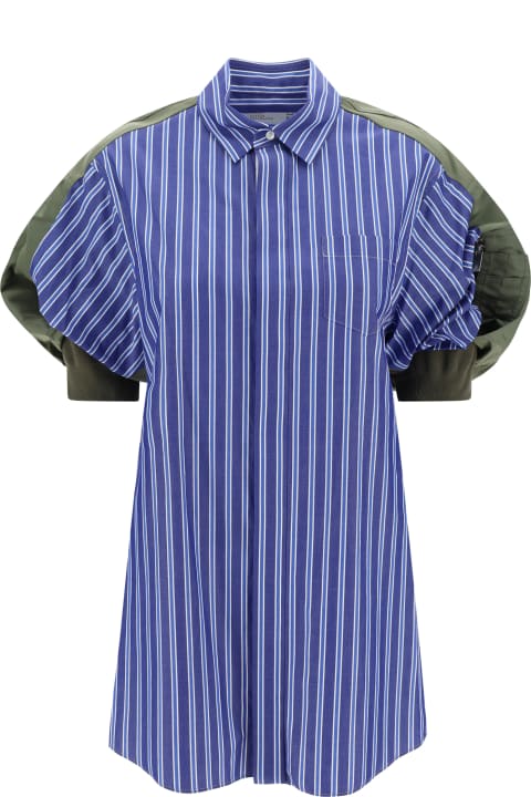 Sacai ワンピース&ドレス ブラウスワンピース
