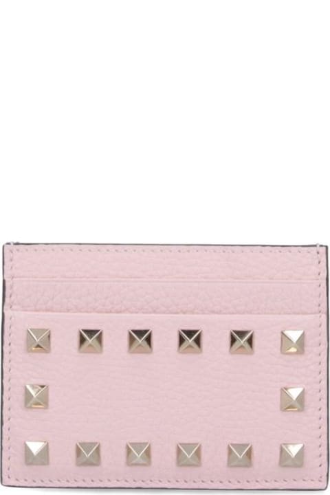 Valentino Garavani 財布 「ロックスタッド」カードホルダー