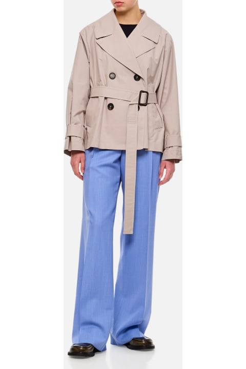 Max Mara The Cube レインコート Jトレンチショートコート