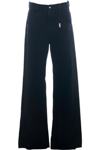 Ann Demeulemeester ボトムス ワイドレッグハイウエストパンツ Ann Demeulemeester ボトムス ワイドレッグハイウエストパンツ