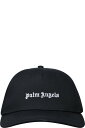 Palm Angels 帽子 ブラックコットンハット(4)