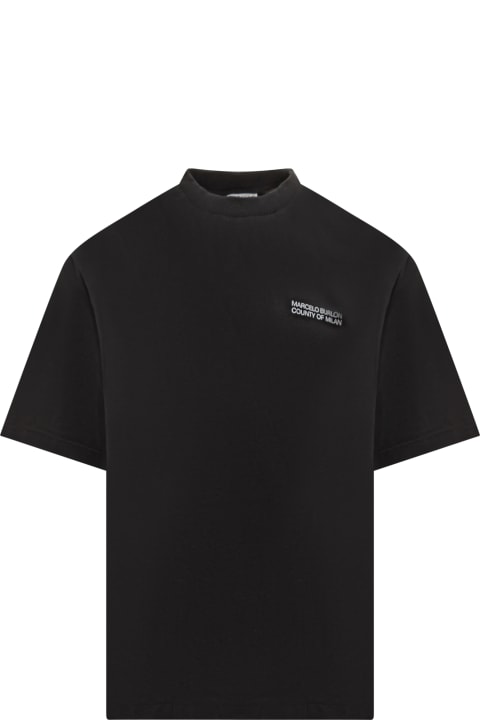 Marcelo Burlon シャツ テンペラクロスTシャツ