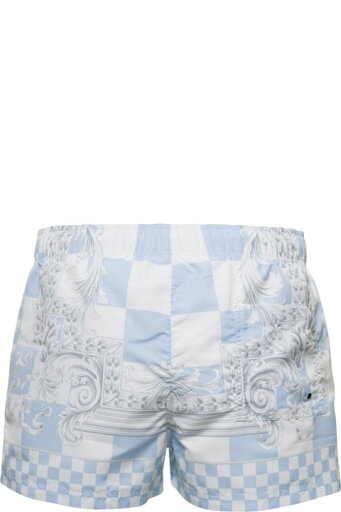 Versace 水着 コントラストプリントショーツ Versace 水着 コントラストプリントショーツ