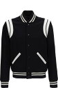 Saint Laurent ジャケット メンズ ウール テディ ボンバー ジャケット