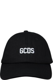 GCDS 帽子 ブラックコットンハット