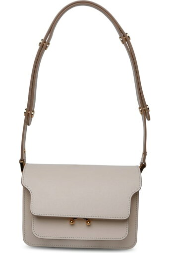 Marni ショルダーバッグ アイボリーレザーバッグ Marni ショルダーバッグ アイボリーレザーバッグ