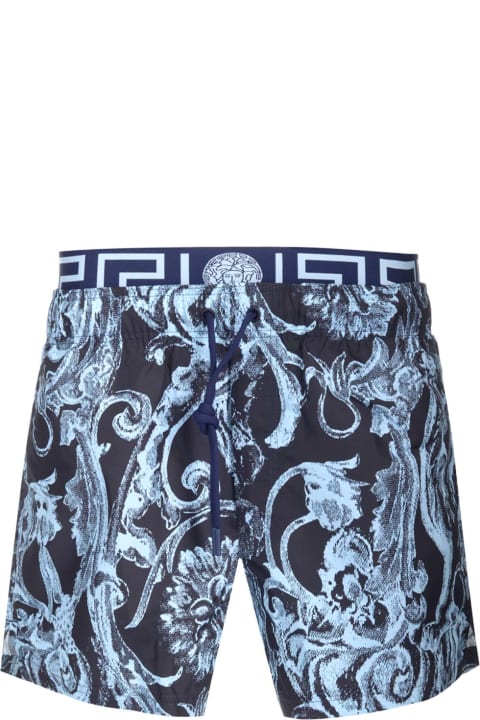 Versace 水着 バロックショート