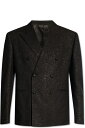 Versace ブレザー バロッコジャカード ダブルブレスト テーラード ブレザー