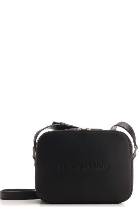 Ferragamo ショルダーバッグ クロスボディカメラケース