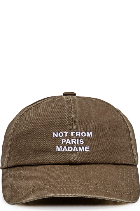 Drole de Monsieur 帽子 ロゴ入りキャップ