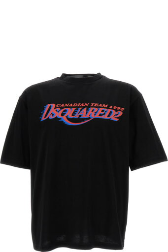 Dsquared2 シャツ ルーズフィットTシャツ Dsquared2 シャツ ルーズフィットTシャツ