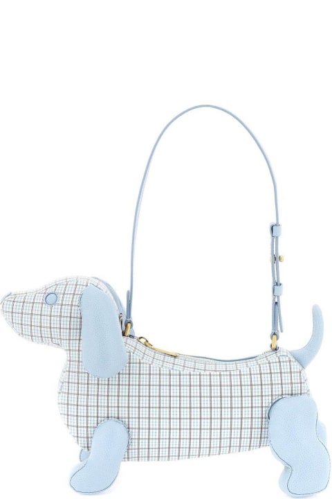 Thom Browne トートバッグ ヘクター チェックパターン ジップハンドバッグのサムネイル