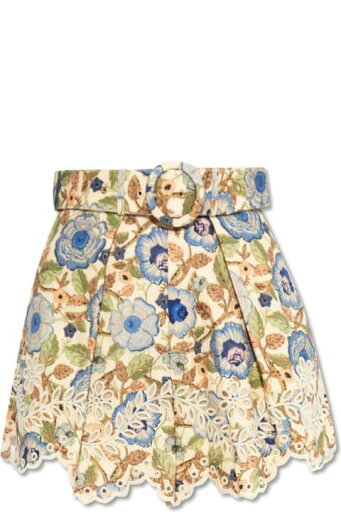 Zimmermann ショートパンツ 6月の刺繍ショーツ Zimmermann ショートパンツ 6月の刺繍ショーツ