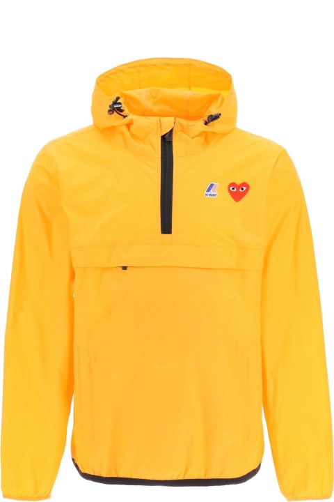 Comme des Garcons Play レインコート パッカブル リップストップ アノラック K-way