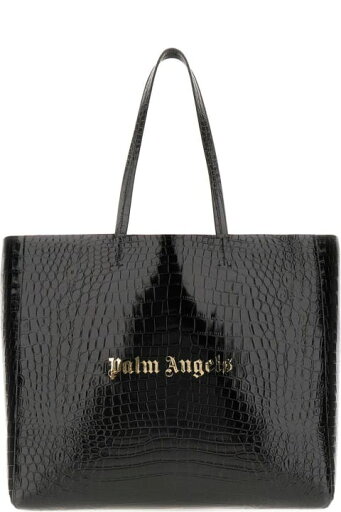 Palm Angels トートバッグ ロゴプリント ラージトートバッグ Palm Angels トートバッグ ロゴプリント ラージトートバッグ