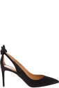 Aquazzura ハイヒール Aquazzurra ウィメンズ ドヌーブ ブラック スエード パンプス
