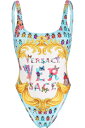 Versace 水着 95 蝶とてんとう虫のワンピース水着