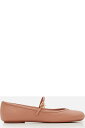 Gianvito Rossi フラットシューズ レザーバレエフラット(4)