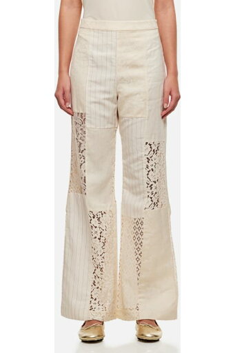 Zimmermann ボトムス ルミノシティパッチレースパンツ Zimmermann ボトムス ルミノシティパッチレースパンツ