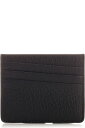 Maison Margiela 財布 ブラック フォー ステッチ カード ホルダー