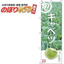 【全国一律送料341円】 キャベツ 旬写真のぼり旗 0100760IN 60cm×180cm