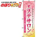 【全国一律送料341円】 エステサロン のぼり旗 0330009IN 60cm×180cm