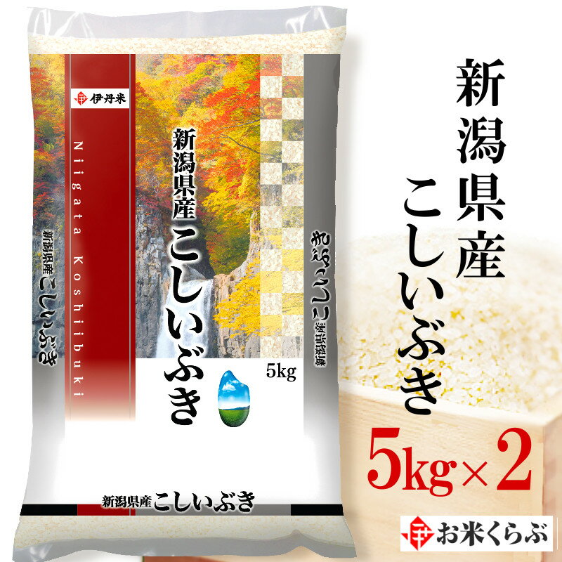 精米 米 10kg(5kg×2) 30年産 伊丹米 新潟県産こしいぶき 10kg（5kgx2) 白米