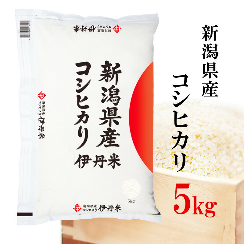 精米 白米 米 5kg 令和5年産 伊丹米 新潟県産コシヒカリ 5kg 白米 プレゼント 父の日 熨斗 のし 承ります