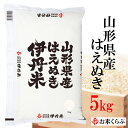 令和元年産 精米 伊丹米 山形県産はえぬき 5kg 白米 プレゼント 熨斗承ります