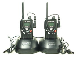 【送料・代引手数料無料】EX-20XG/特定小電力トランシーバーお得な4点セット(インカム4点セットx2組)【免許不要】
