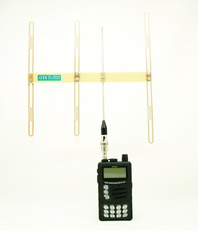 盗聴器探査の最適セット　アルインコ DJ-X8と受信機直結八木型アンテナのお得なセット　(送料無料)