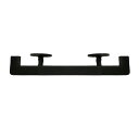 シンプルで頑丈 40cm 壁付け手すり U400 アイアン 手すり 傘掛け 屋内 アイアンバー 横型 黒 玄関 おしゃれ 廊下 アイアン リフォーム ハンドレー...