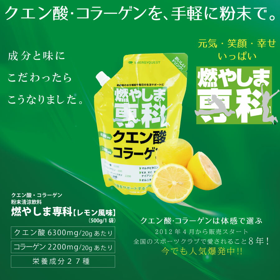 24個セット燃やしま専科レモン風味(500g入...の紹介画像3