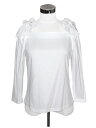 【50%OFF☆半額】【M'S GRACY エムズグレイシー】肩リボンカットソー