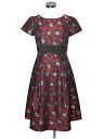 【40%OFF】【M'S GRACY エムズグレイシー】リボンブーケ柄ワンピース